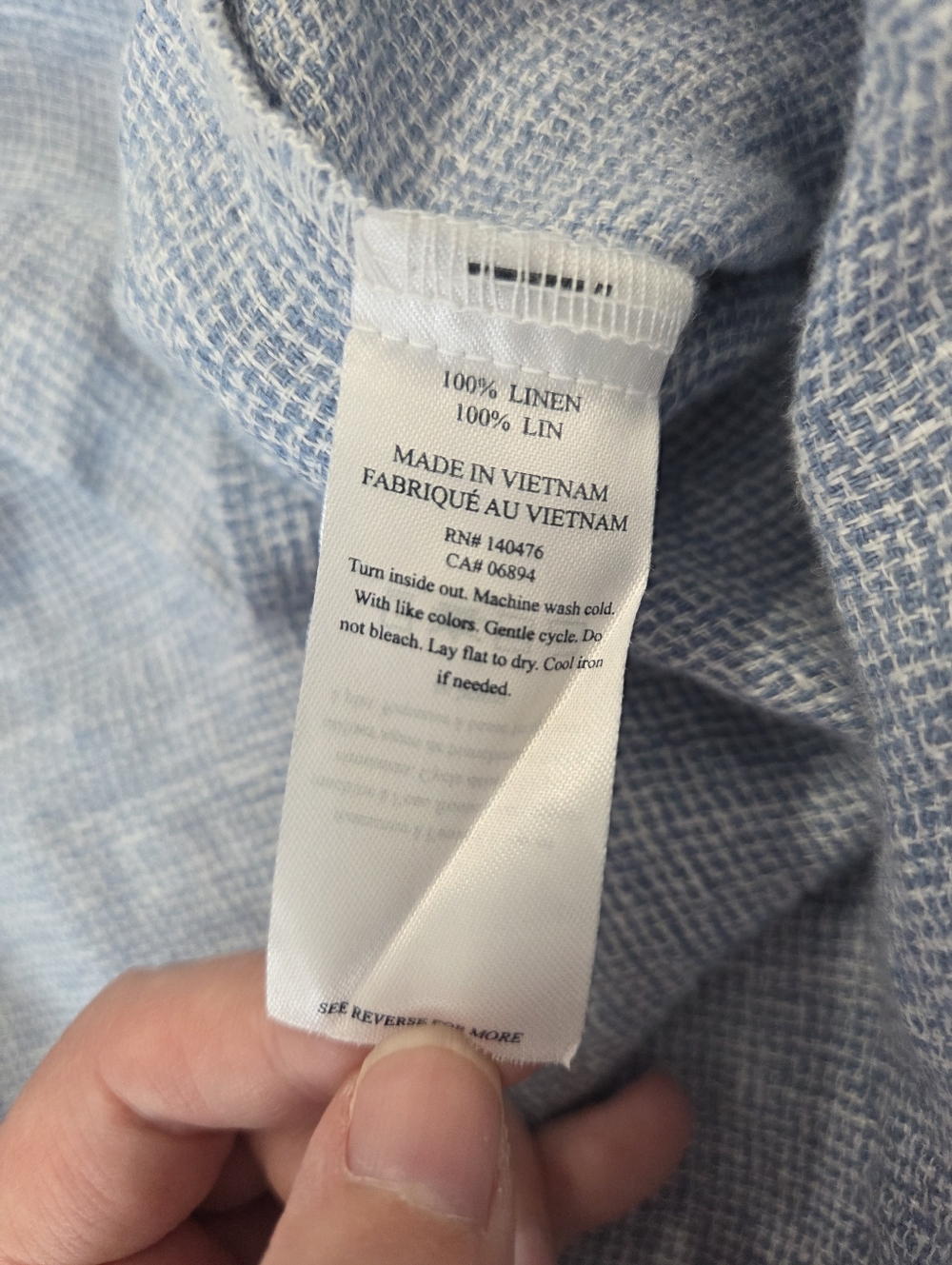 Faherty Hana Linen Dress - Picture 6 of 13
